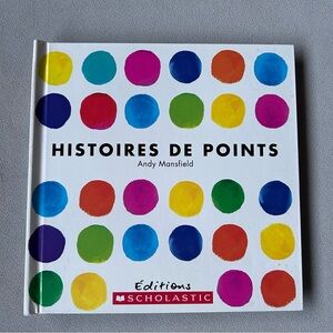 FRENCH ~ Histoires de points ~ Hardcover ~ Author ~ Andy Mansfield ~ Brand New!
